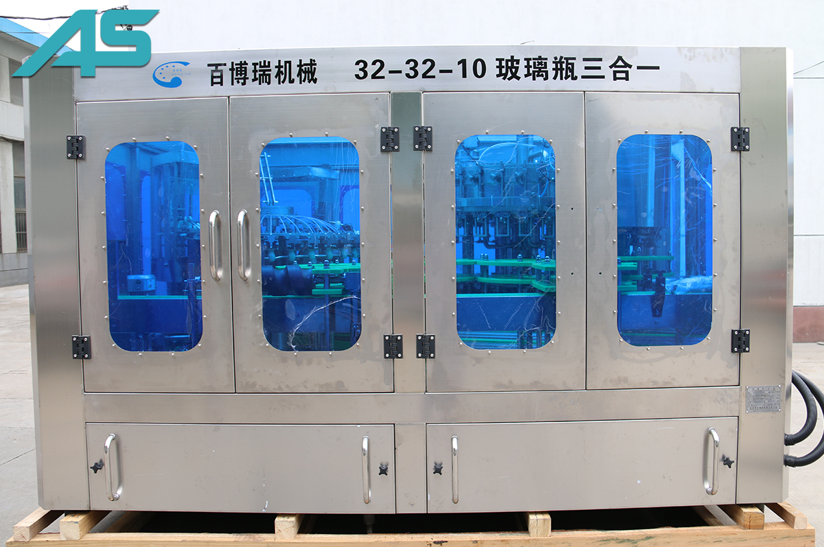 玻璃瓶含氣飲料灌裝機(jī)